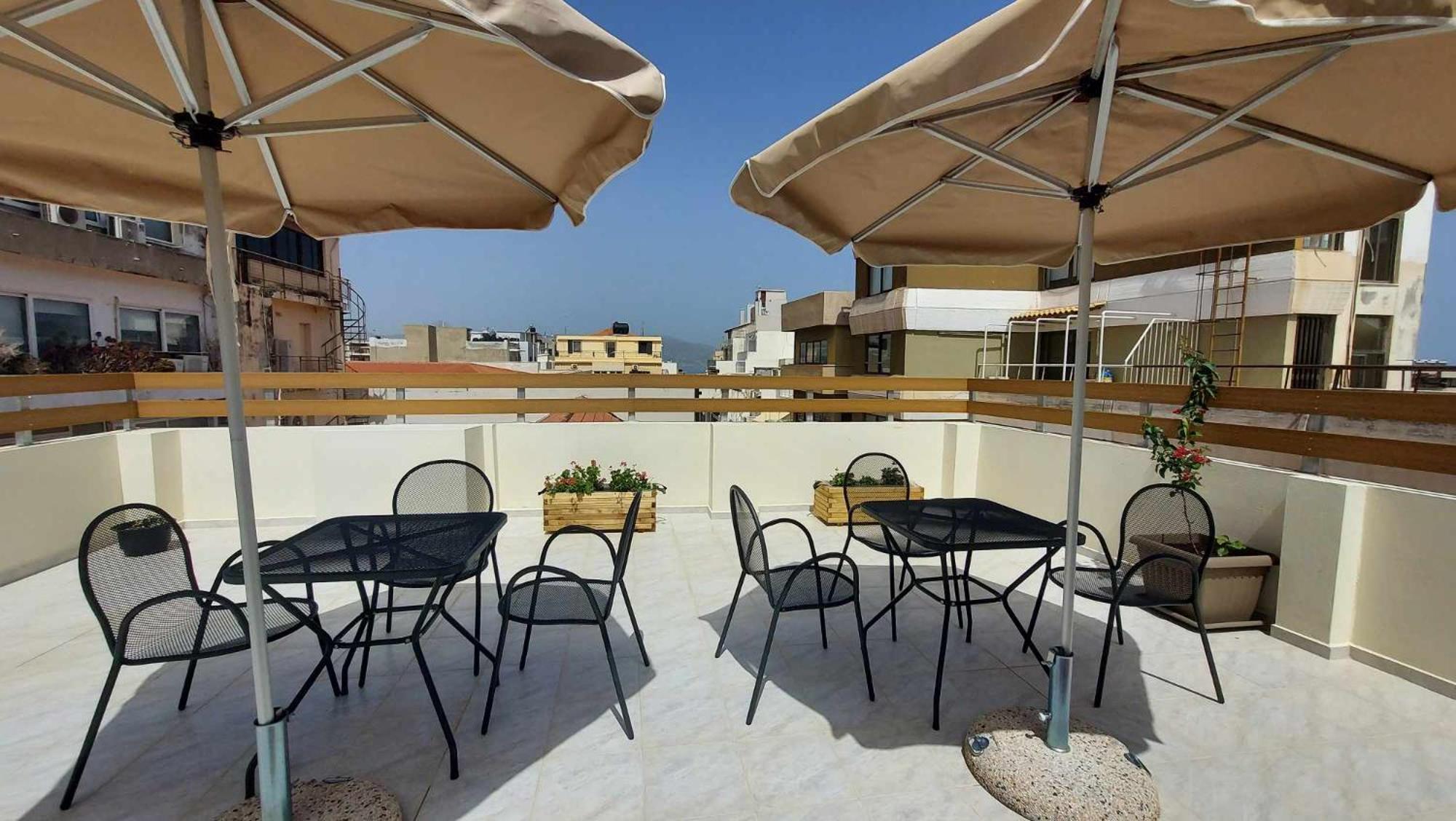 The Blue Apartment In The Heart Of Heraklion Exterior photo