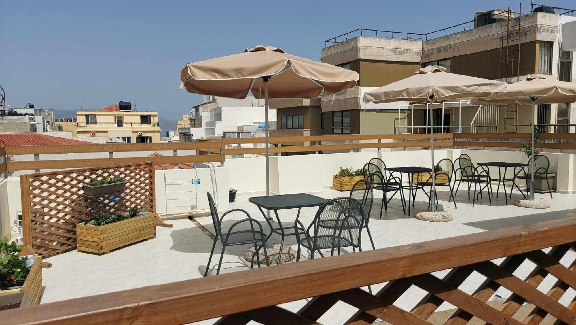 The Blue Apartment In The Heart Of Heraklion Exterior photo